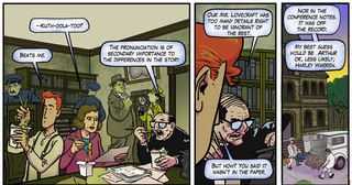 Illustration for article titled Lovecraft goes missing, and all R’lyeh breaks loose